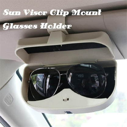 R-5930 Car Sun Visor Clip Mount Sunglasses Holder Eyeglasses Organizer Case