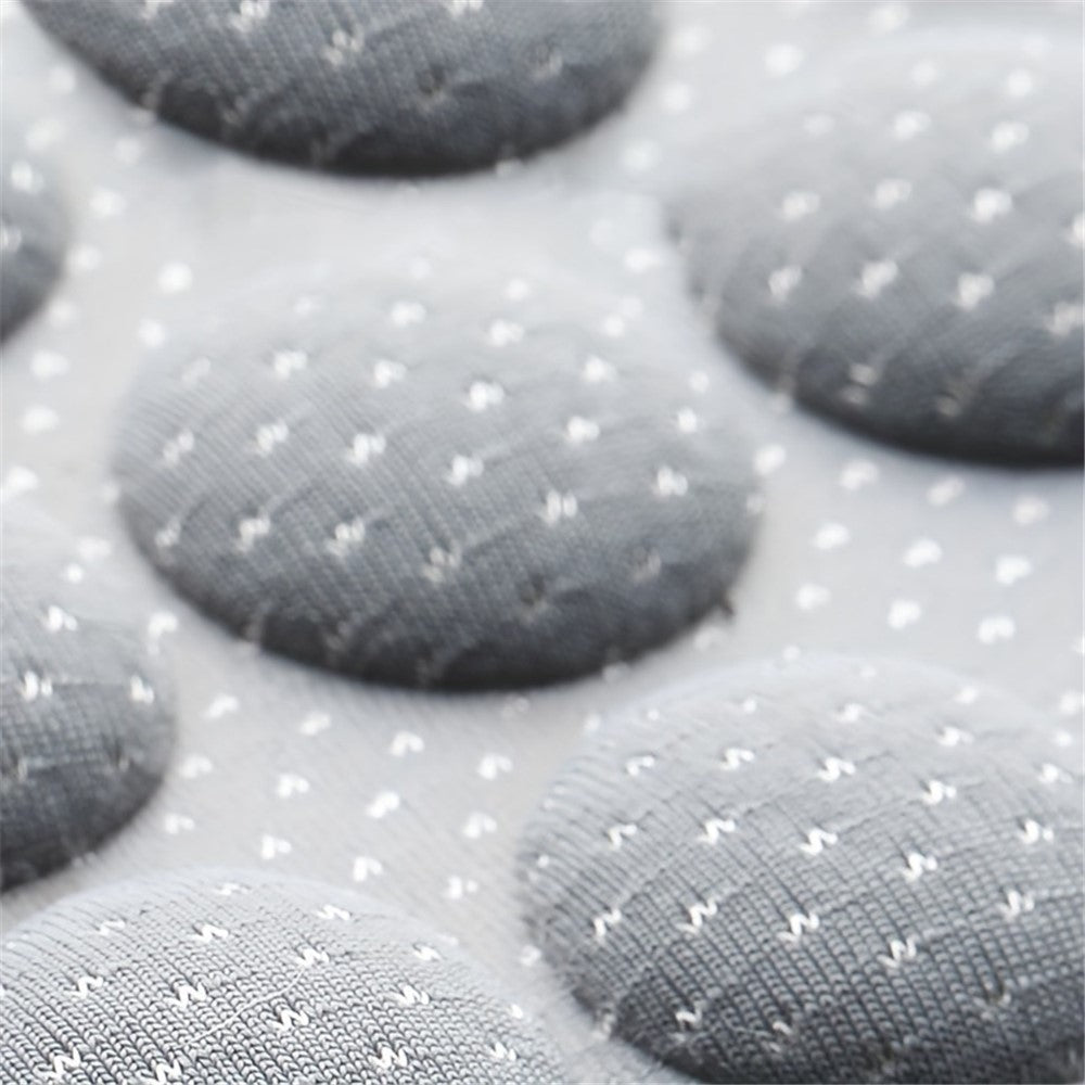 Summer Cooling Mat 3D Massage Breathable Ice Silk Universal Car Front Seat Cover + Backrest Pad