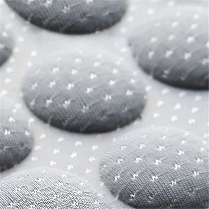 Summer Cooling Mat 3D Massage Breathable Ice Silk Universal Car Front Seat Cover + Backrest Pad