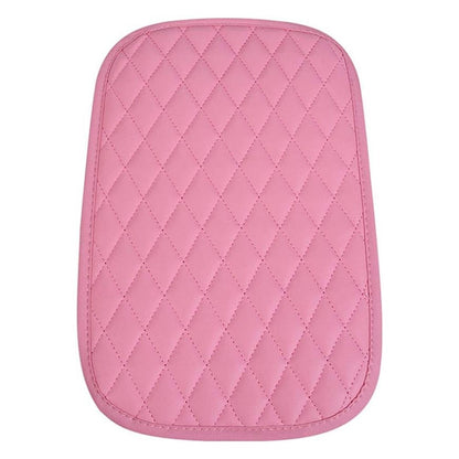 PU Leather Car Armrest Box Cover Pad Auto Center Armrest Box Protective Mat
