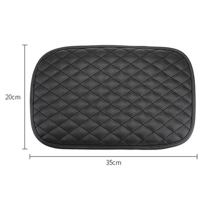 PU Leather Car Armrest Box Cover Pad Auto Center Armrest Box Protective Mat