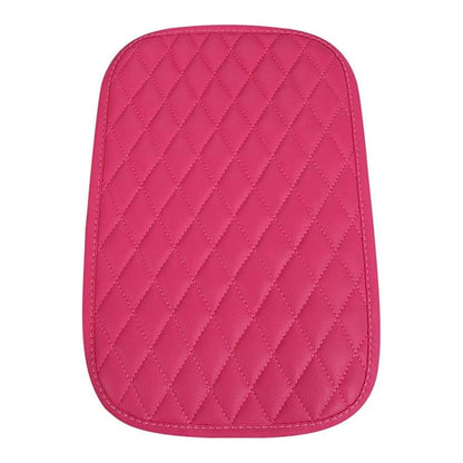 PU Leather Car Armrest Box Cover Pad Auto Center Armrest Box Protective Mat