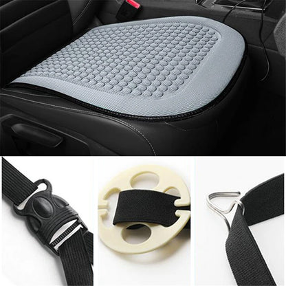 2Pcs Car Truck Front Seat Cushion Cool Breathable Fatigue Relief Vehicle Seat Pad