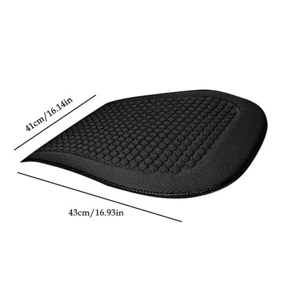 2Pcs Car Truck Front Seat Cushion Cool Breathable Fatigue Relief Vehicle Seat Pad