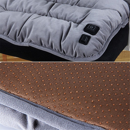 45 x 45 x 5cm USB Winter Heating Seat Cushion Heater Pad Electric Warmer Car Seat Mat