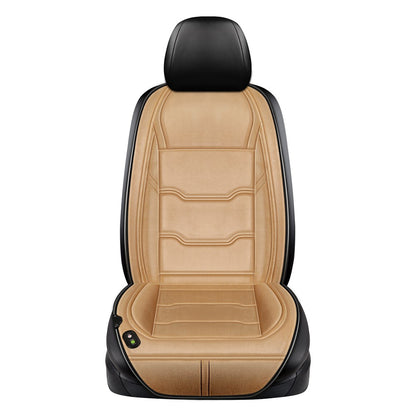 12V / 24V Single Seat Car Cigarette Lighter Heated Seat Cushion Chair Heating Pad with 3 Heat Settings