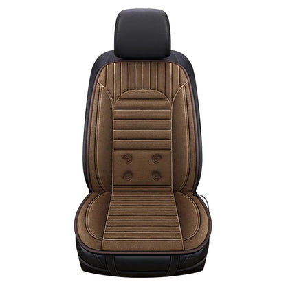 G-4S Heated Car Seat Covers Winter Heating 12V Car Seat Warmer Pad with Backrest