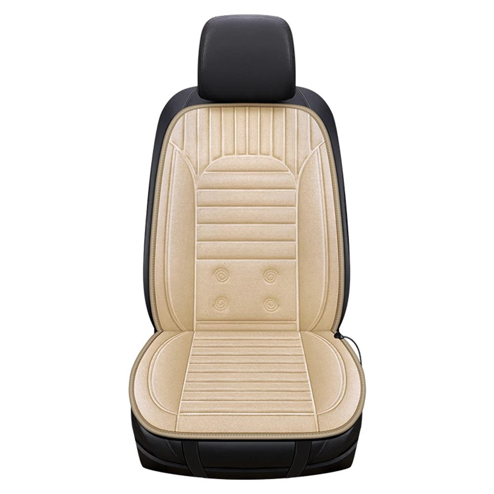 G-4S Heated Car Seat Covers Winter Heating 12V Car Seat Warmer Pad with Backrest