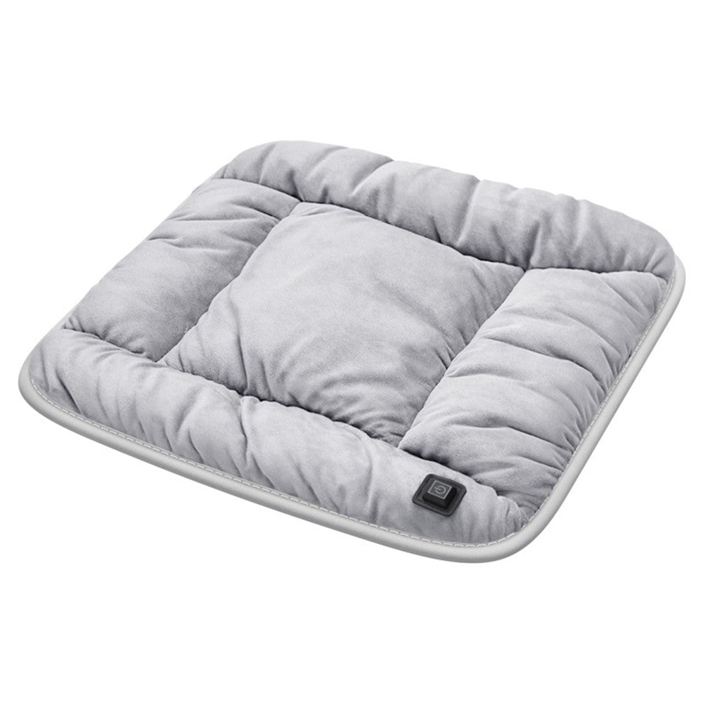 ANJUNY 4 Levels Heating Car Seat Cushion Cover USB Charging Winter Seat Heater Warmer