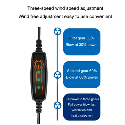 USB Car Seat Summer Cooler Breathable Ice Silk Seat Cushion ( Built-In 8 Fans)