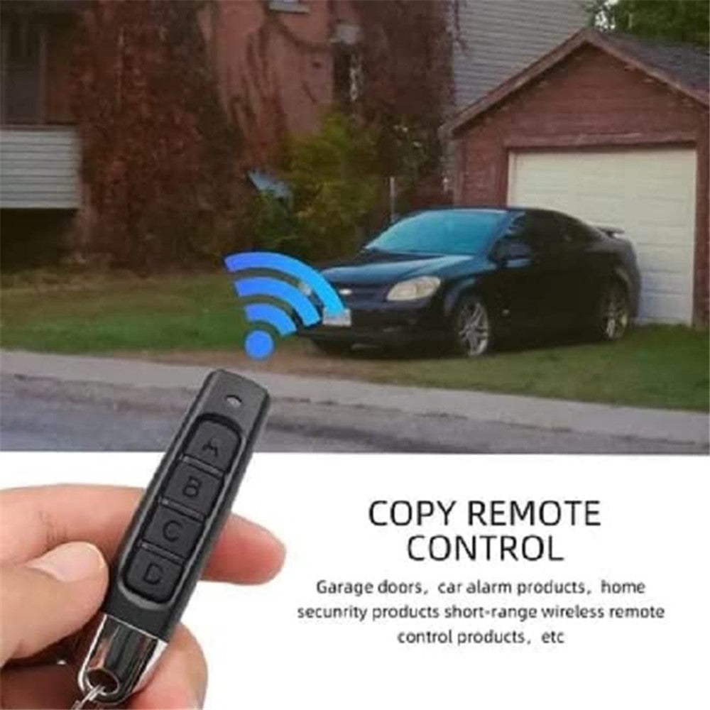 4-in-1 433MHz Remote Control Duplicator Car Garage Door Remote Copy Remote Controller