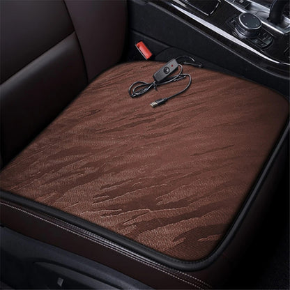 Portable USB Heated Car Seat Cushion Fast Heating Car Seat Mat for Winter Driving Car Accessory