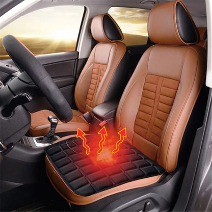 Portable USB Heated Car Seat Cushion Fast Heating Car Seat Mat for Winter Driving Car Accessory