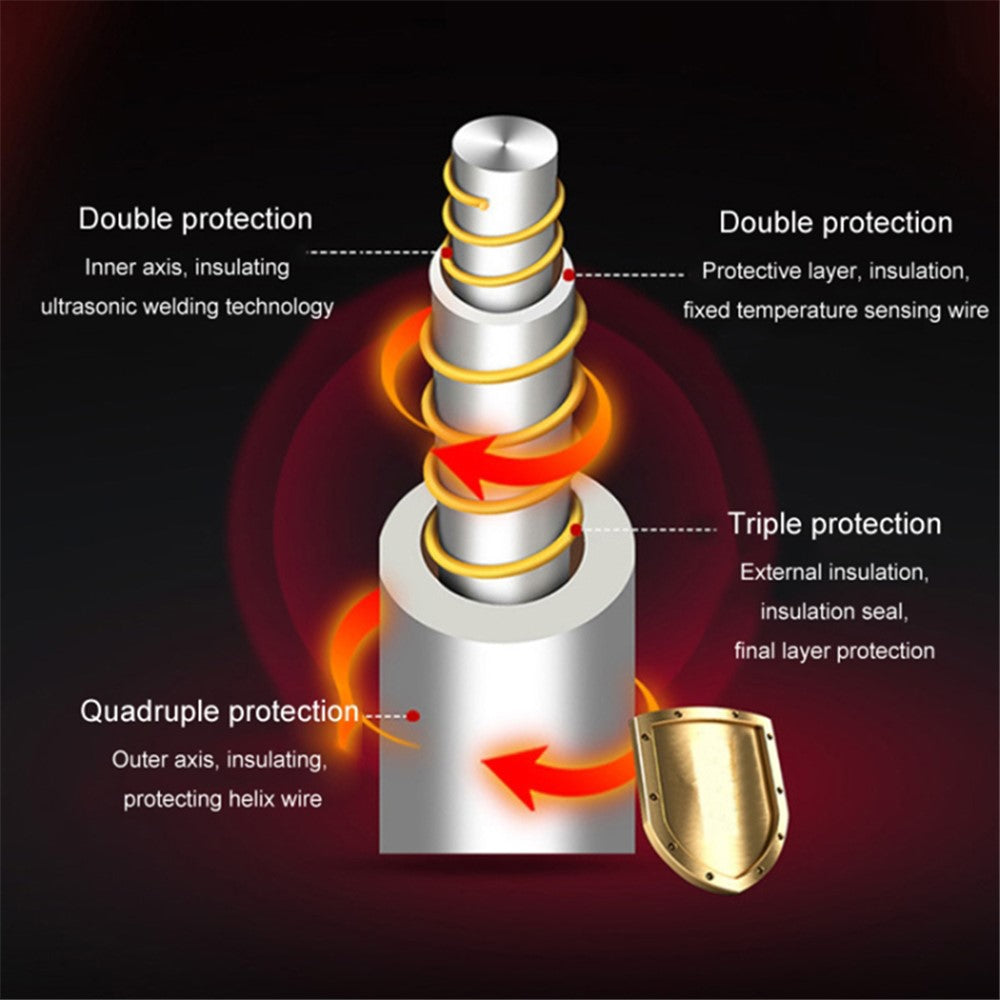 Car Winter Heated Short Plush Seat Cushion for 12V Car Electric Fast Heating Seat Cushion, Cigarette Lighter Power