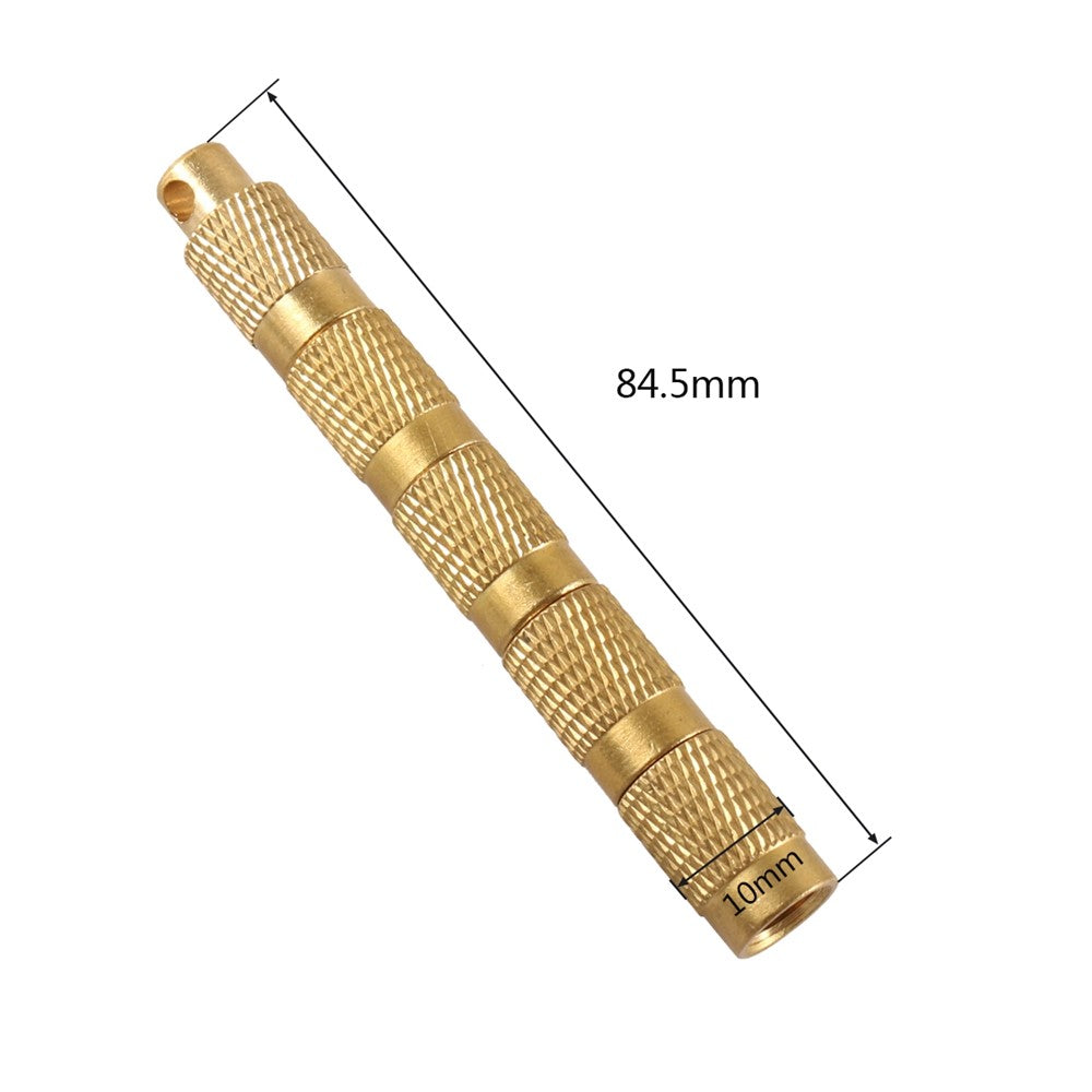 A6605 4 in 1 Solid Brass Tire Air Down Tool Tire Pressure Deflators for Offroad Vehicle