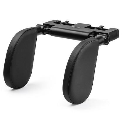 A05 Car Headrest Two Side Pillow Children Adult Car Seat Memory Foam Head Rest Cushion with Hook