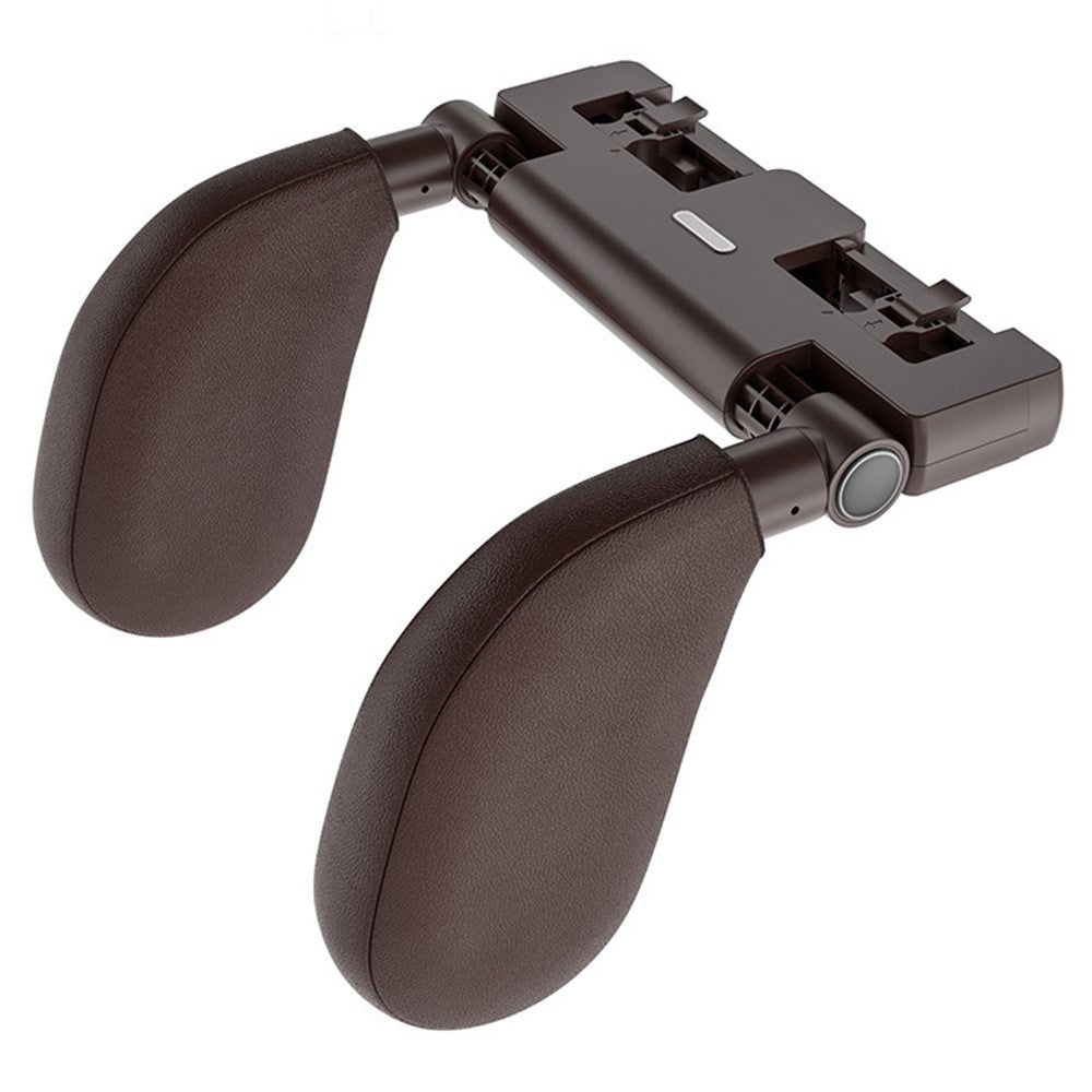 A05 Car Headrest Two Side Pillow Children Adult Car Seat Memory Foam Head Rest Cushion with Hook