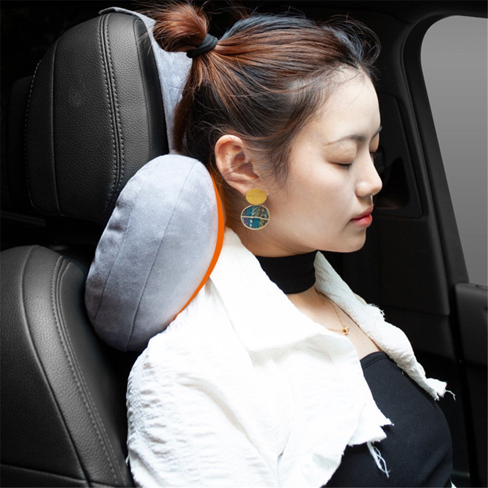 1152 Car Headrest Breathable Memory Foam Neck Pillow Head and Neck Support for Sleeping