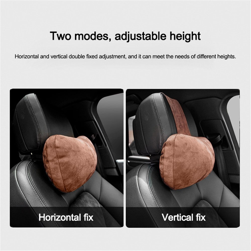 1152 Car Headrest Breathable Memory Foam Neck Pillow Head and Neck Support for Sleeping