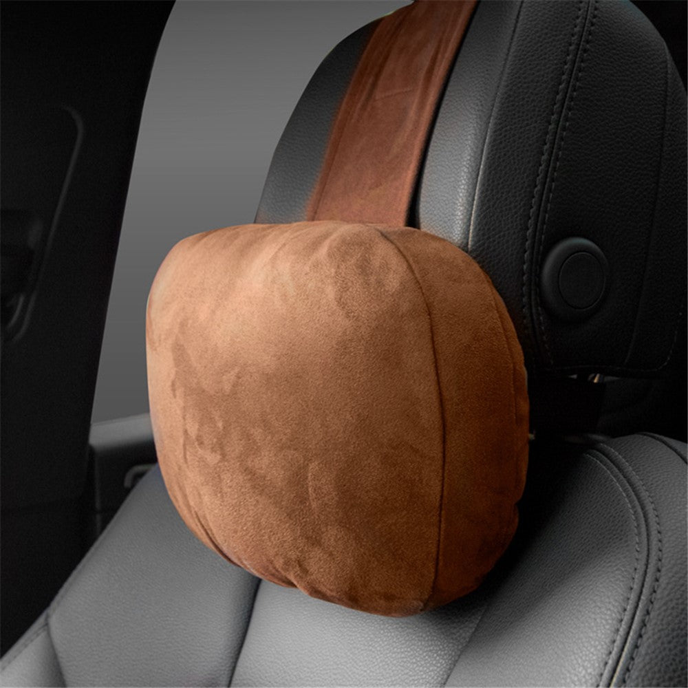 1152 Car Headrest Breathable Memory Foam Neck Pillow Head and Neck Support for Sleeping