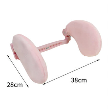 CARFU AC-410 Plush Headrest Pillow Cushion Adjustable Car Seat Sleep Side Support