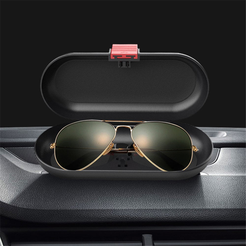 BEN.JACK Glasses Holders for Cars, Sunglasses Holder Clip for Sun Visor, Ticket Card Clip Eyeglasses Mount