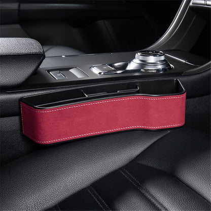 Passenger Side Car Front Seat Seam Storage Box Car Seat Gap Phone Drink Can Organizer