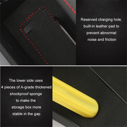 Car Front Seat Seam Storage Box Car Seat Filler Gap Phone Bottle Cup Holder Organizer