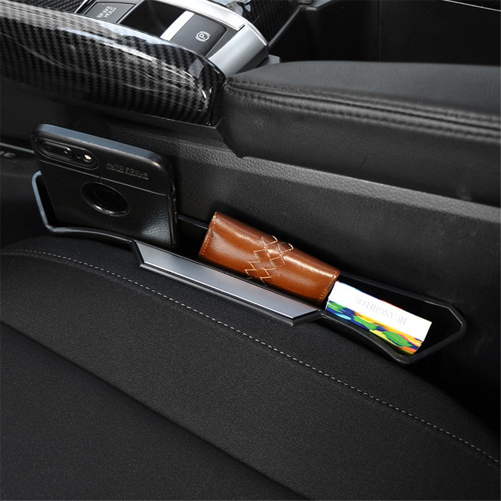 Multifunction Car Center Console Seat Seam Storage Box Filler Gap Holder Case Organizer