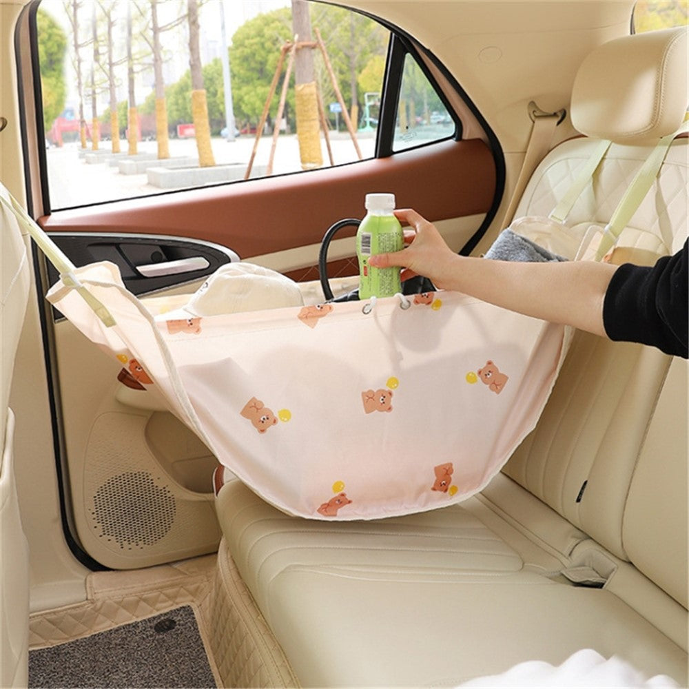 Oxford Cloth Rear Seat Sundries Bag Car Hammock Storage Bag Backseat Organizer