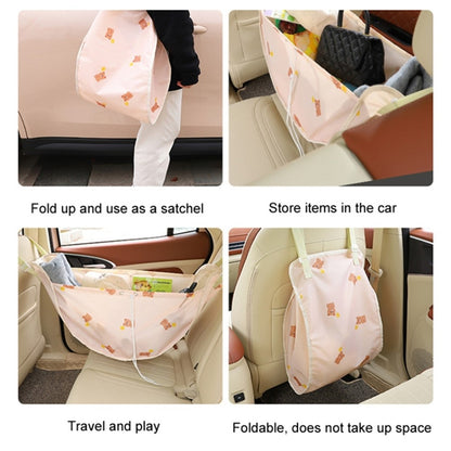 Oxford Cloth Rear Seat Sundries Bag Car Hammock Storage Bag Backseat Organizer