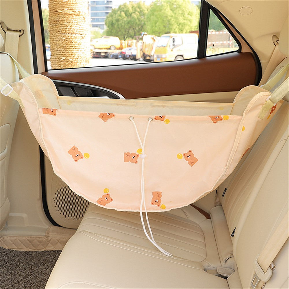 Oxford Cloth Rear Seat Sundries Bag Car Hammock Storage Bag Backseat Organizer