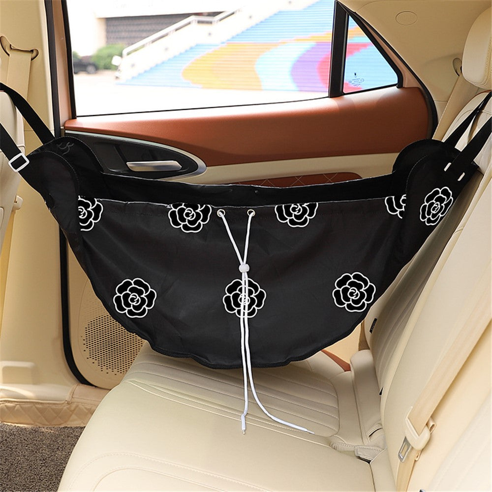 Oxford Cloth Rear Seat Sundries Bag Car Hammock Storage Bag Backseat Organizer