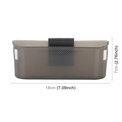 3R 2105 18x3x7cm Car Storage Box Silicone+ABS Phone Card Coin Organizer Case
