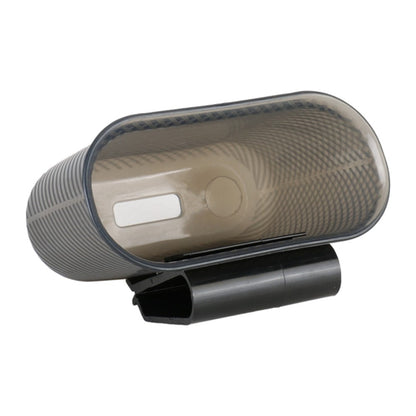 3R 2104 8.5x3.5x8.5cm Adhesive Storage Box Silicone+ABS Car Mounted Storage Case