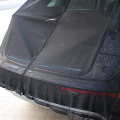 Size XL Car Tailgate Nylon Mesh Bug Screen SUV MPV VAN Magnetic Mosquito Net, 174 x 150cm
