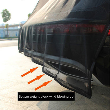 Size S Vehicle Tailgate Nylon Mesh Screen SUV MPV VAN Car Camping Magnetic Mosquito Net, 144 x 150cm