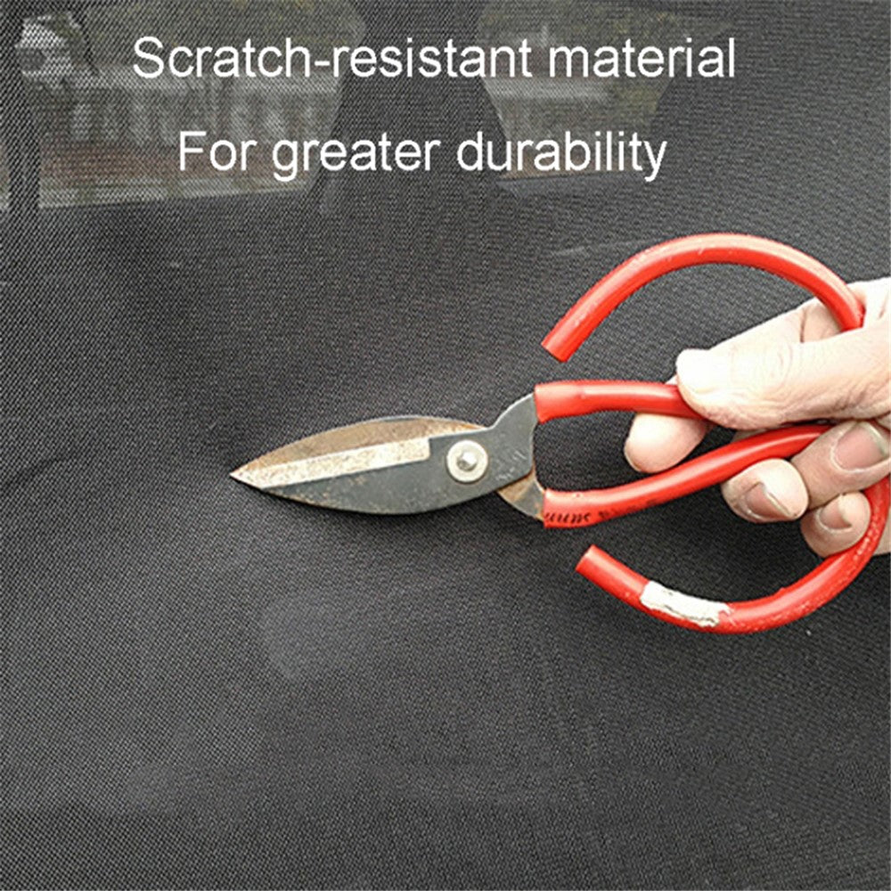 Size S Vehicle Tailgate Nylon Mesh Screen SUV MPV VAN Car Camping Magnetic Mosquito Net, 144 x 150cm