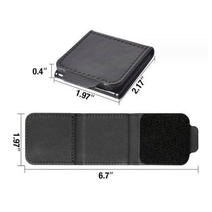 2Pcs Car Safety Seat Belt Adjuster Strap Clip PU Leather Kids Seat Belt Limiter