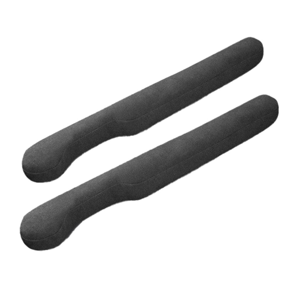 SNBLO 1 Pair Car Seat Gap Filler Suede Seat Gap Plug Leak-proof Strip