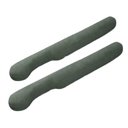 SNBLO 1 Pair Car Seat Gap Filler Suede Seat Gap Plug Leak-proof Strip