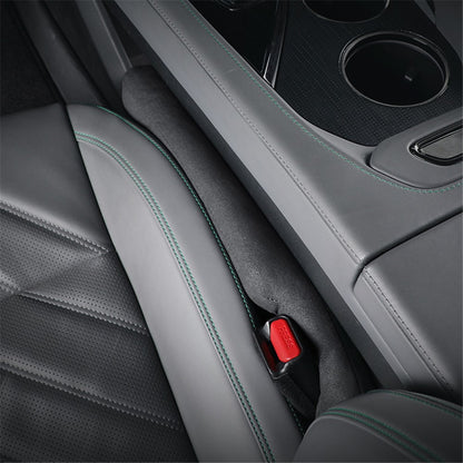 SNBLO 1Pc Car Seat Gap Filler Plug Leak-proof Suede Car Seat Gap Pad Strip