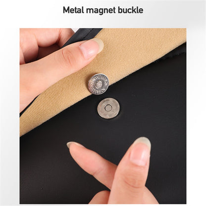 Leather Car Back Seat Storage Bag Automotive Seat Back Organizer for Bottle, Snack, Napkin
