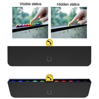 BBDD Hidden Car Phone Number Card Plastic Temporary Parking Plate Auto Accessories