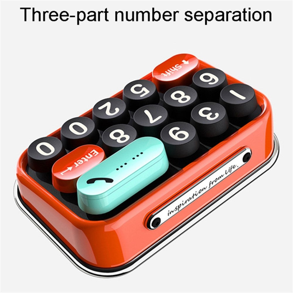 BBDD Keyboard Parking Card Car Temporary Mobile Phone Number Plate Hidden Switch Stop Sign Automotive Replacement Parts