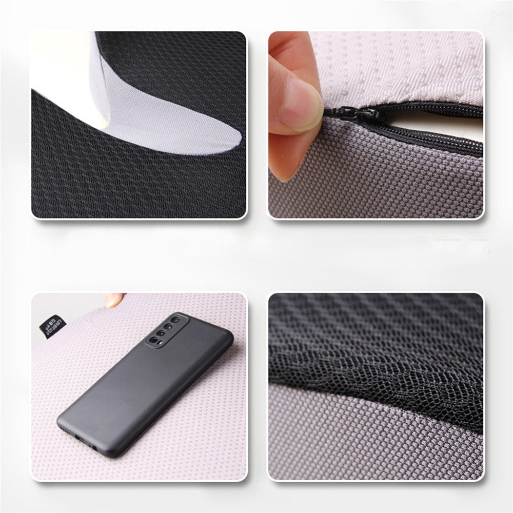 Car Seat Cushion Mesh Cloth+Memory Foam Breathable Fatigue Relief Seat Cushion