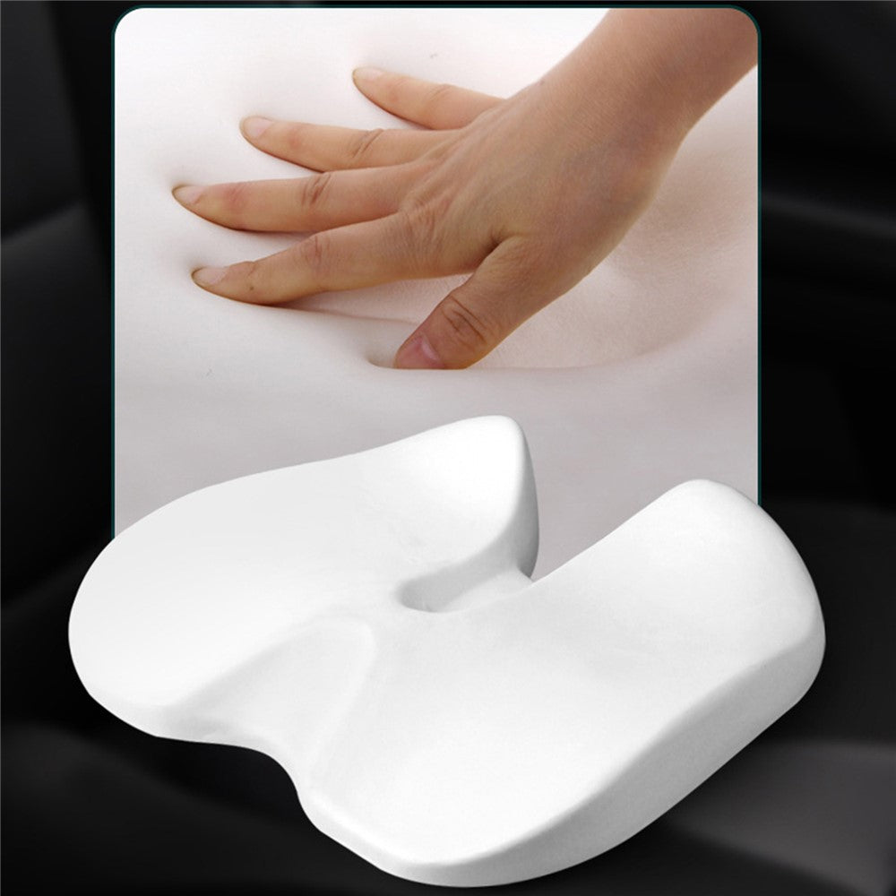 Car Seat Cushion Mesh Cloth+Memory Foam Breathable Fatigue Relief Seat Cushion