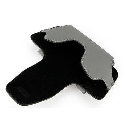 Nappa Texture PU Leather Car Glasses Storage Case Sun Visor Clip Sunglasses Holder