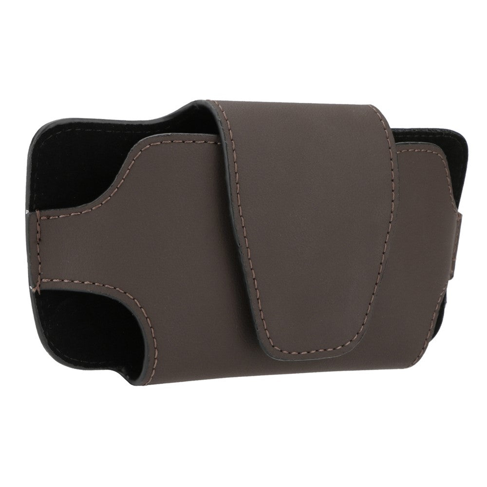 Nappa Texture PU Leather Car Glasses Storage Case Sun Visor Clip Sunglasses Holder