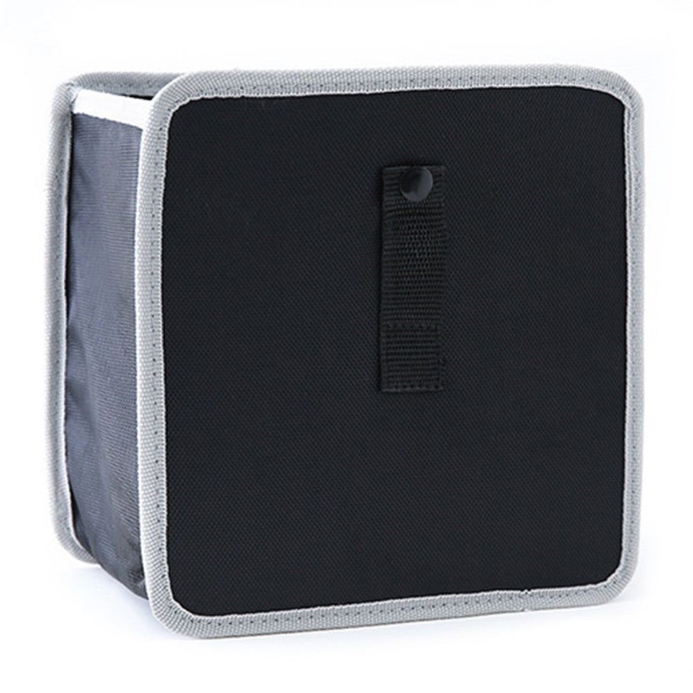 Car Trash Holder Storage Bag Foldable Car Seat Back Oxford Cloth Trash Bin